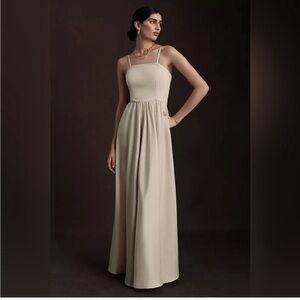 Wore once as a bridesmaid! CHAMPAGNE